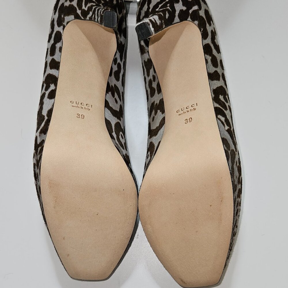 Gucci Pony Hair Pumps - Picture 7 of 8